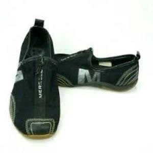 Merrell  Slip on Barrado Sneakers Shoes Black Size 7